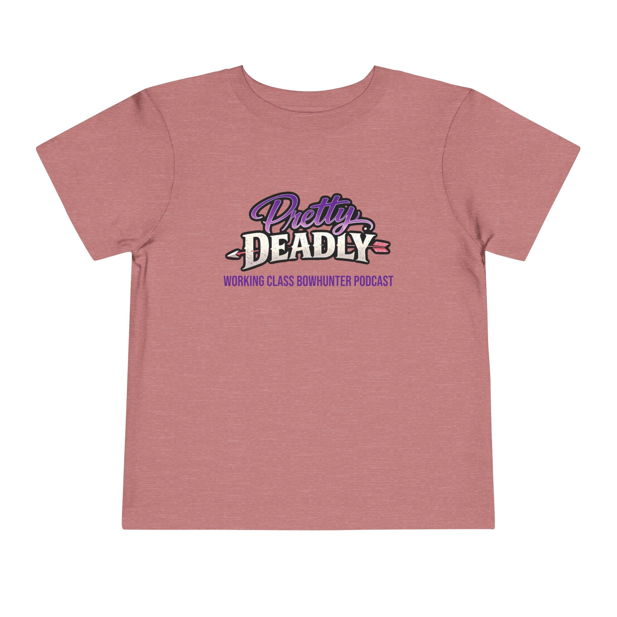 Girls Toddler "Pretty Deadly" Short Sleeve Tee