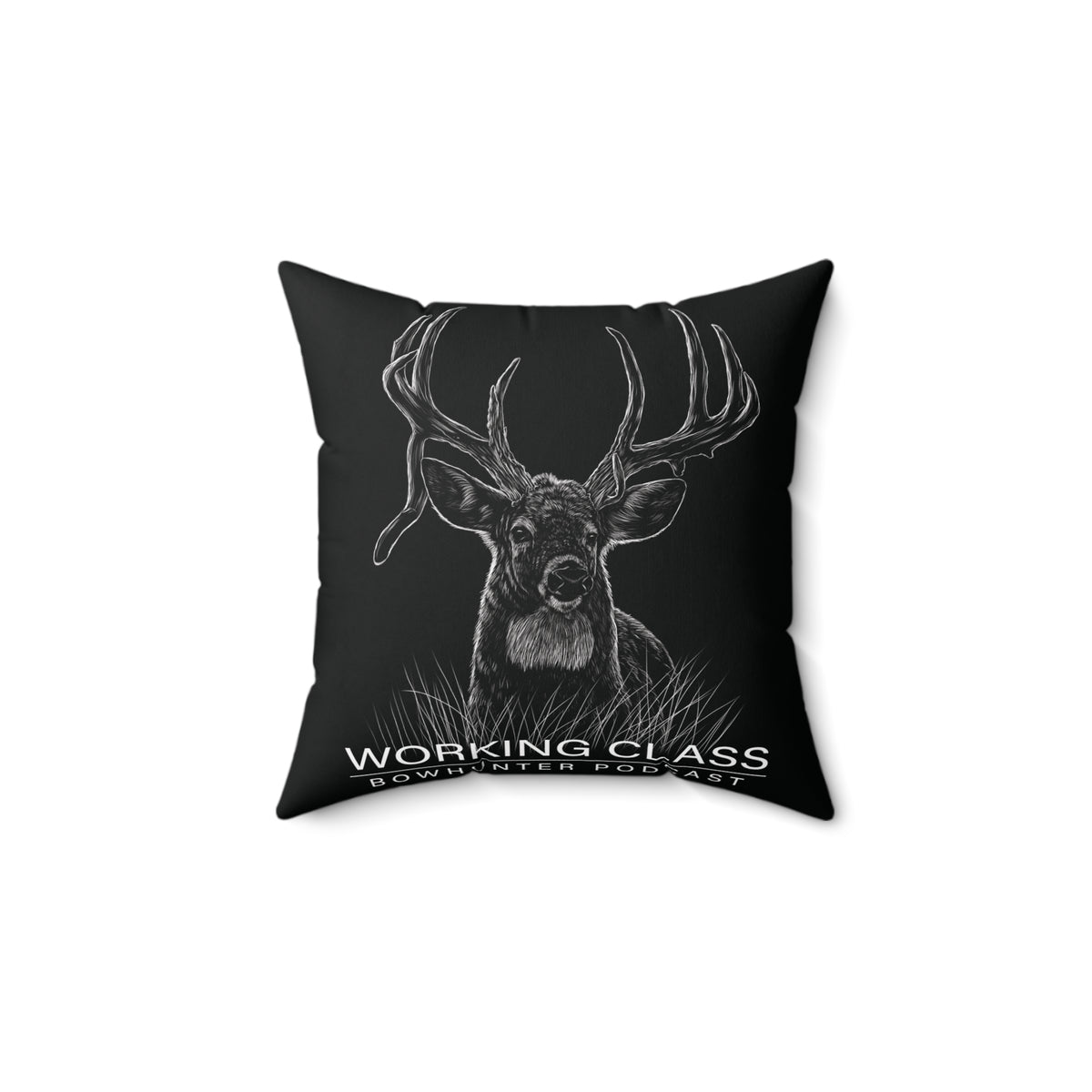Drop Tine Camp Throw Pillow