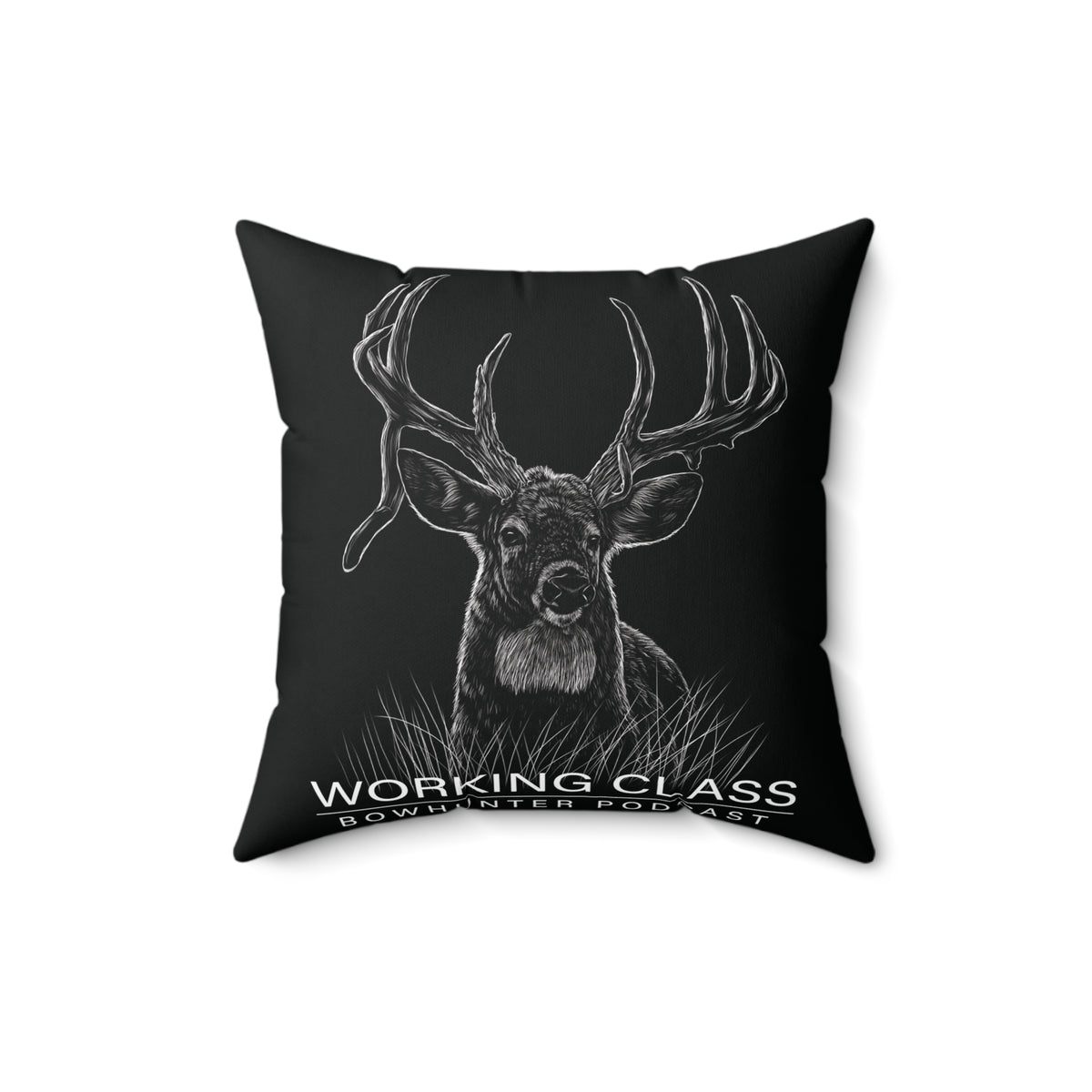 Drop Tine Camp Throw Pillow