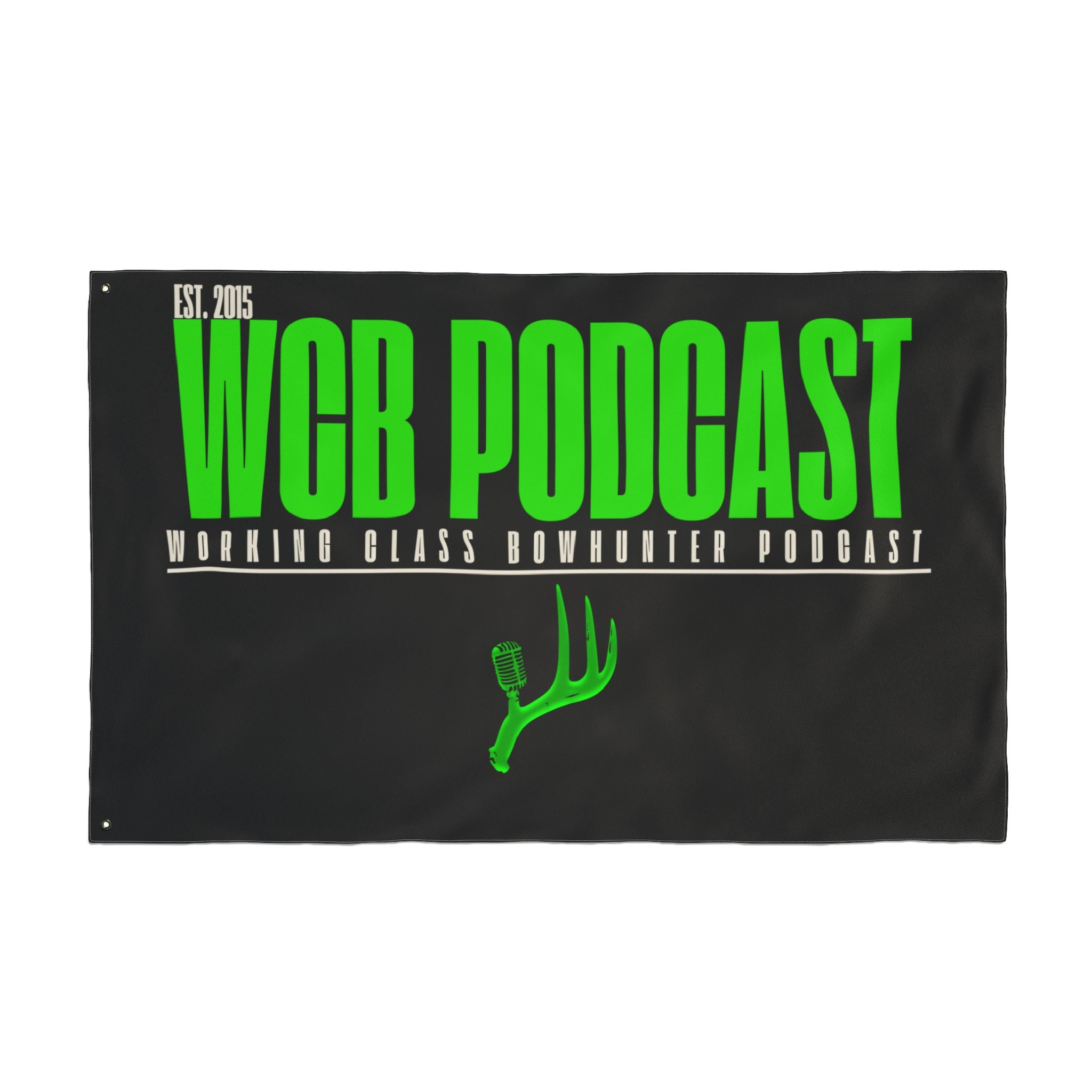 Double Sided WCB Logo Flag