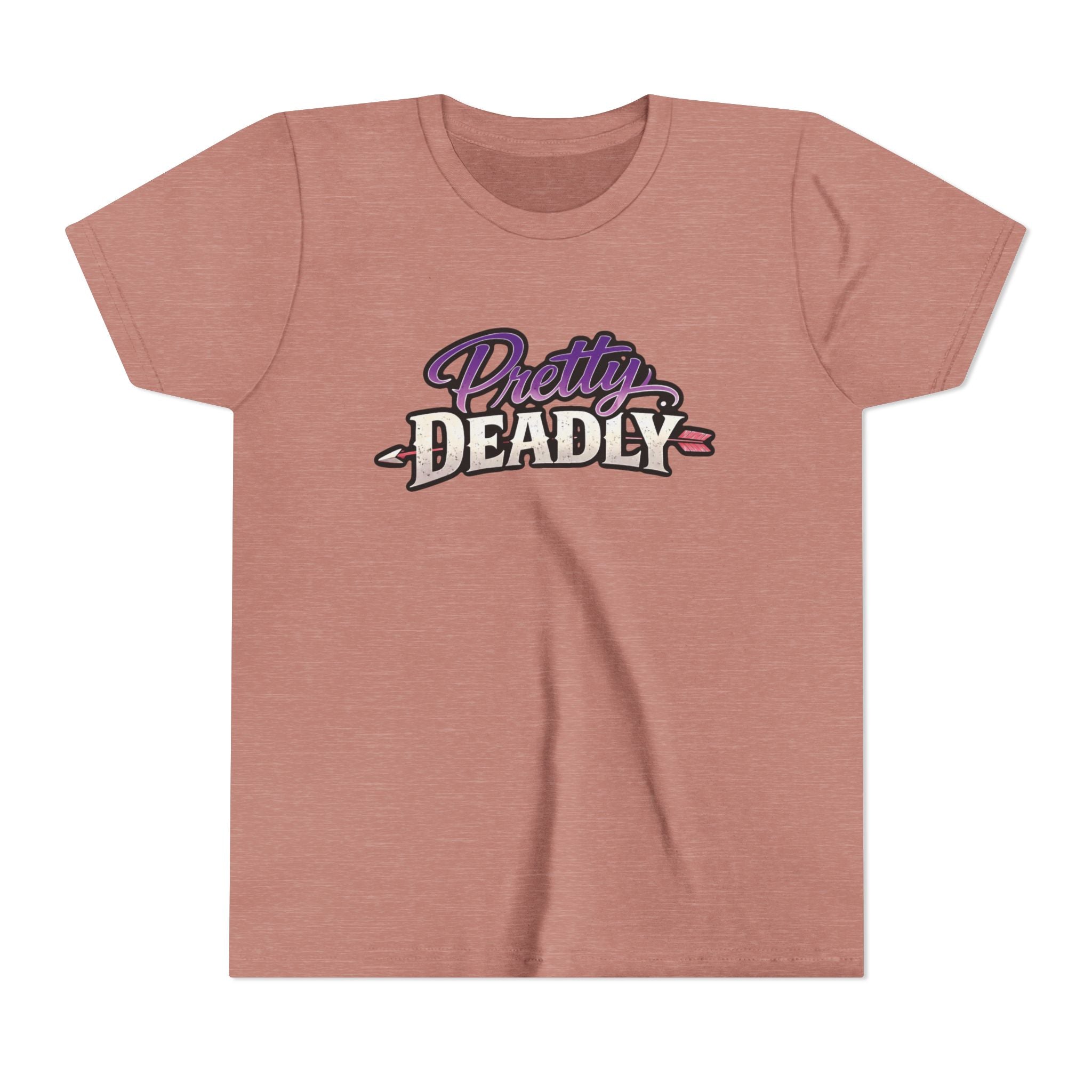 Youth Girls "Pretty Deadly" Sleeve Tee