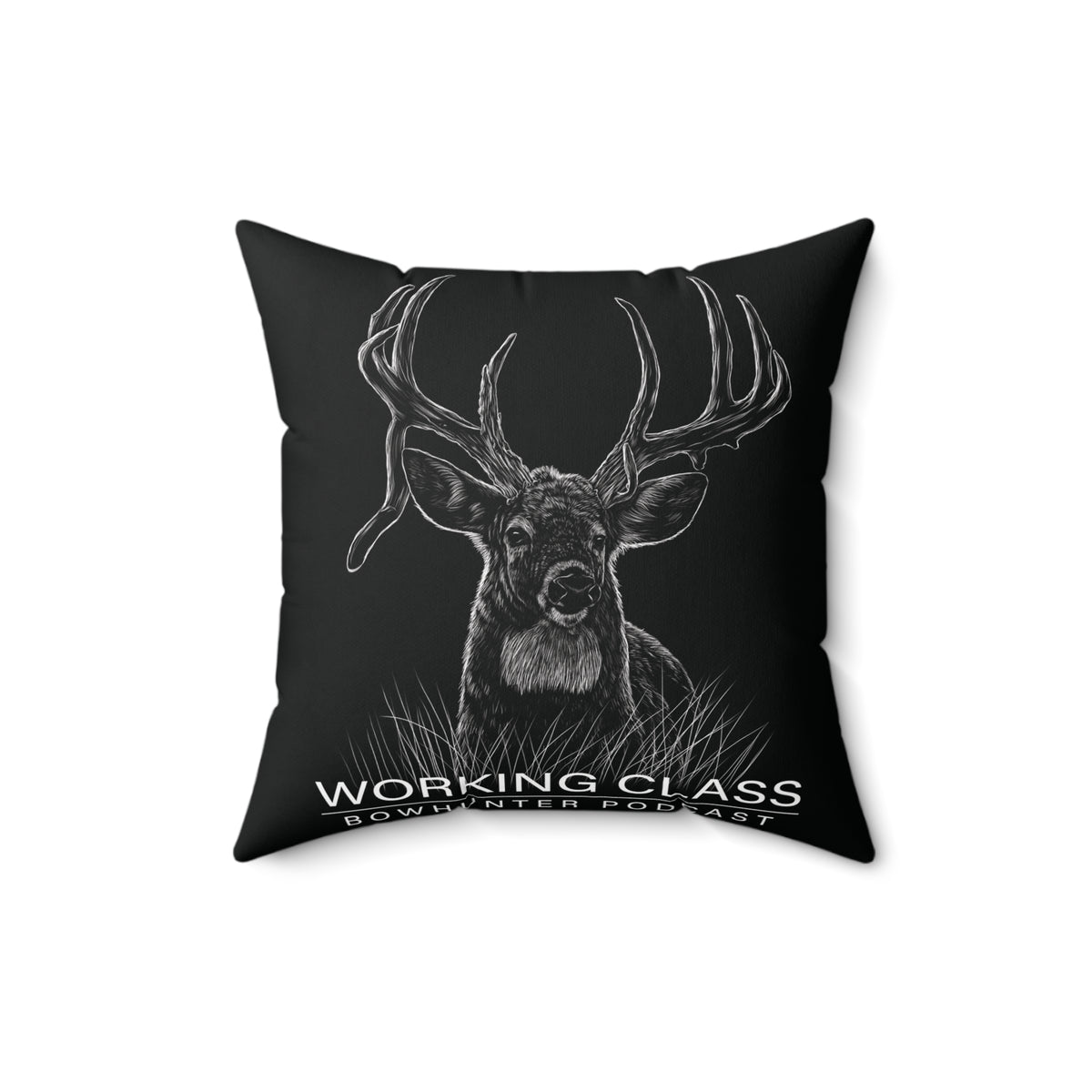 Drop Tine Camp Throw Pillow