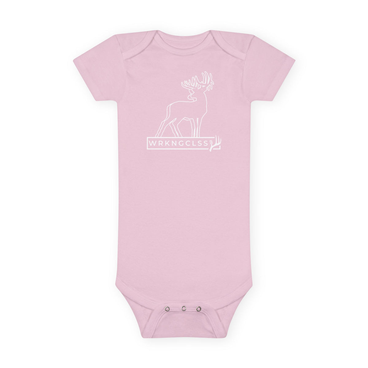 WCB Baby Short Sleeve Onesie (Grey, Blue, Pink)