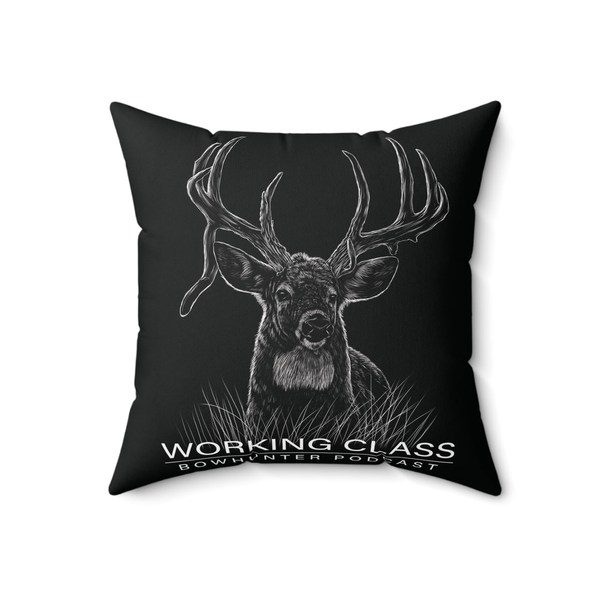 Drop Tine Camp Throw Pillow