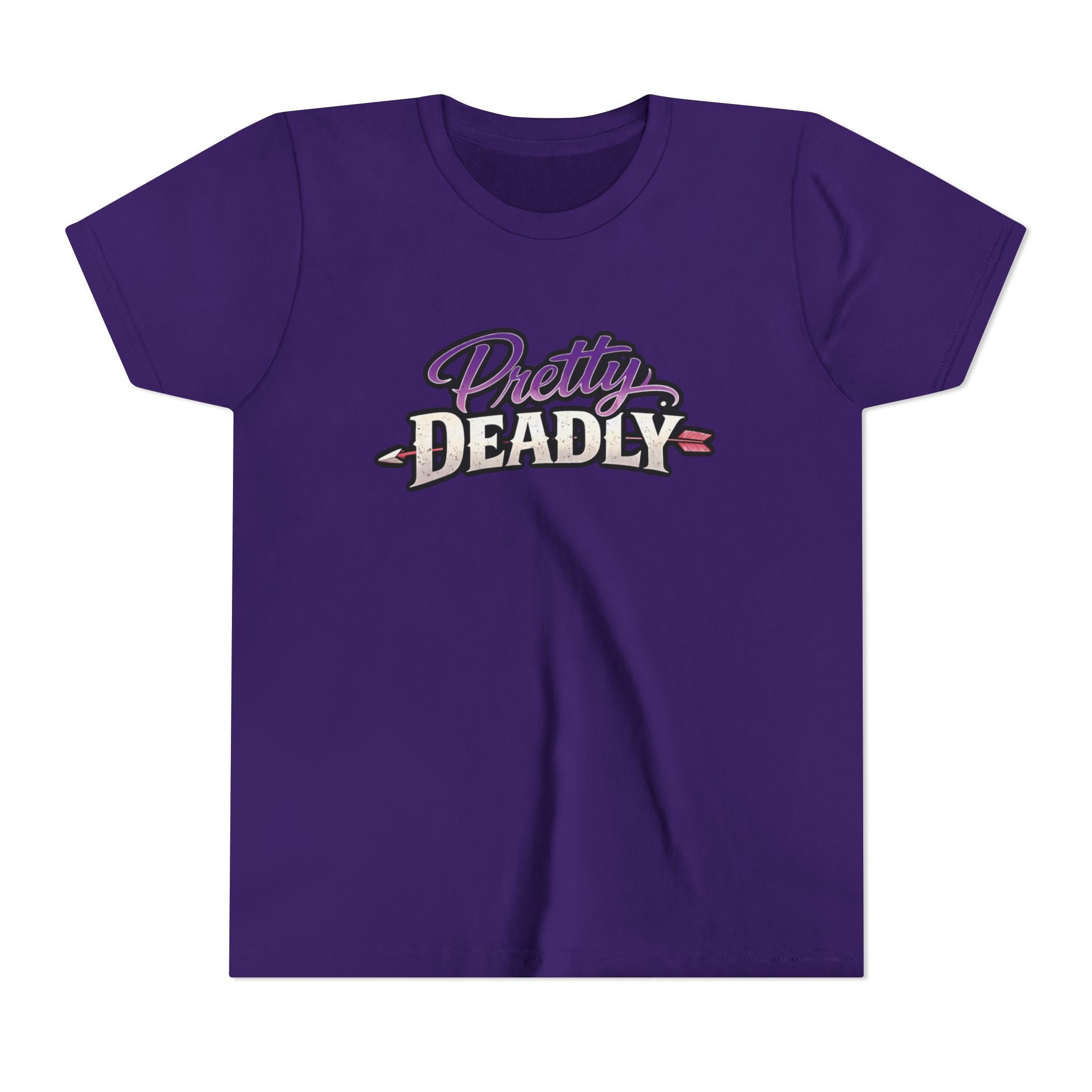 Youth Girls "Pretty Deadly" Sleeve Tee