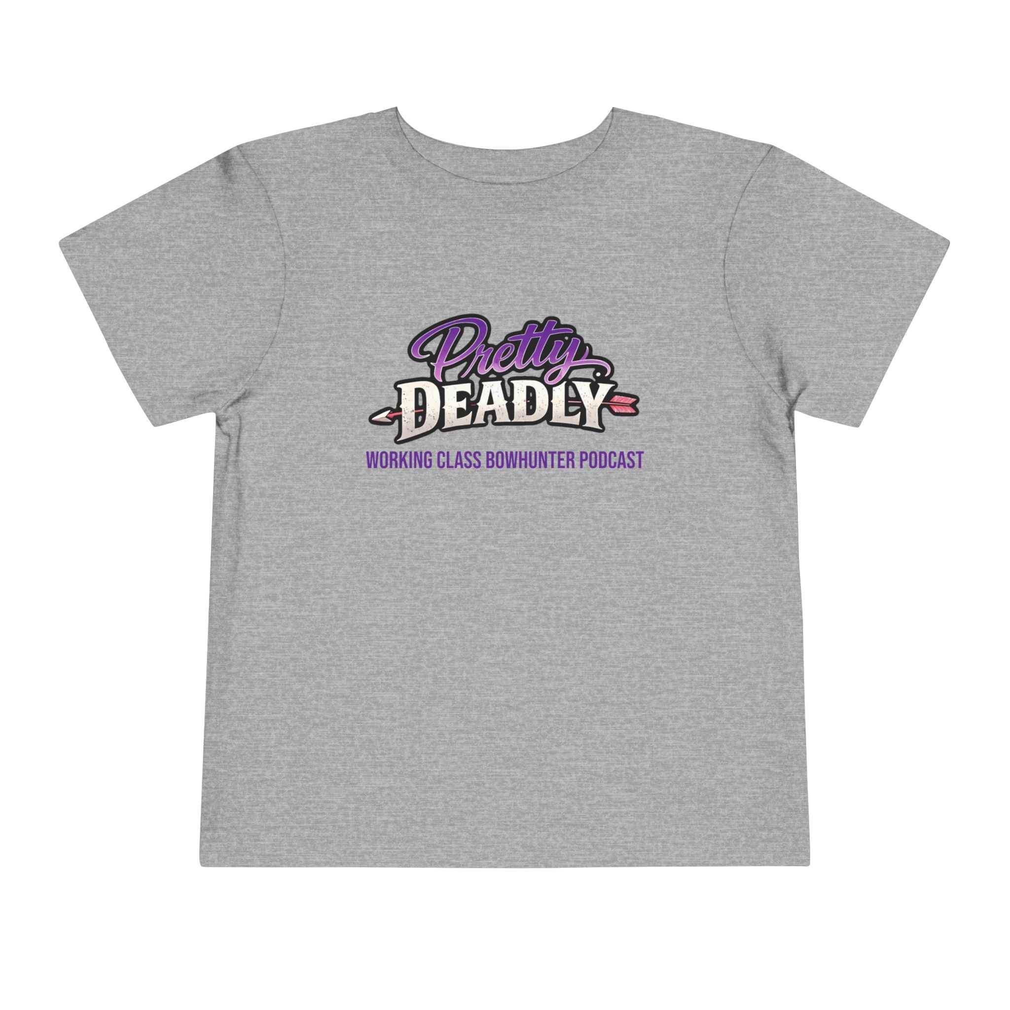 Girls Toddler "Pretty Deadly" Short Sleeve Tee