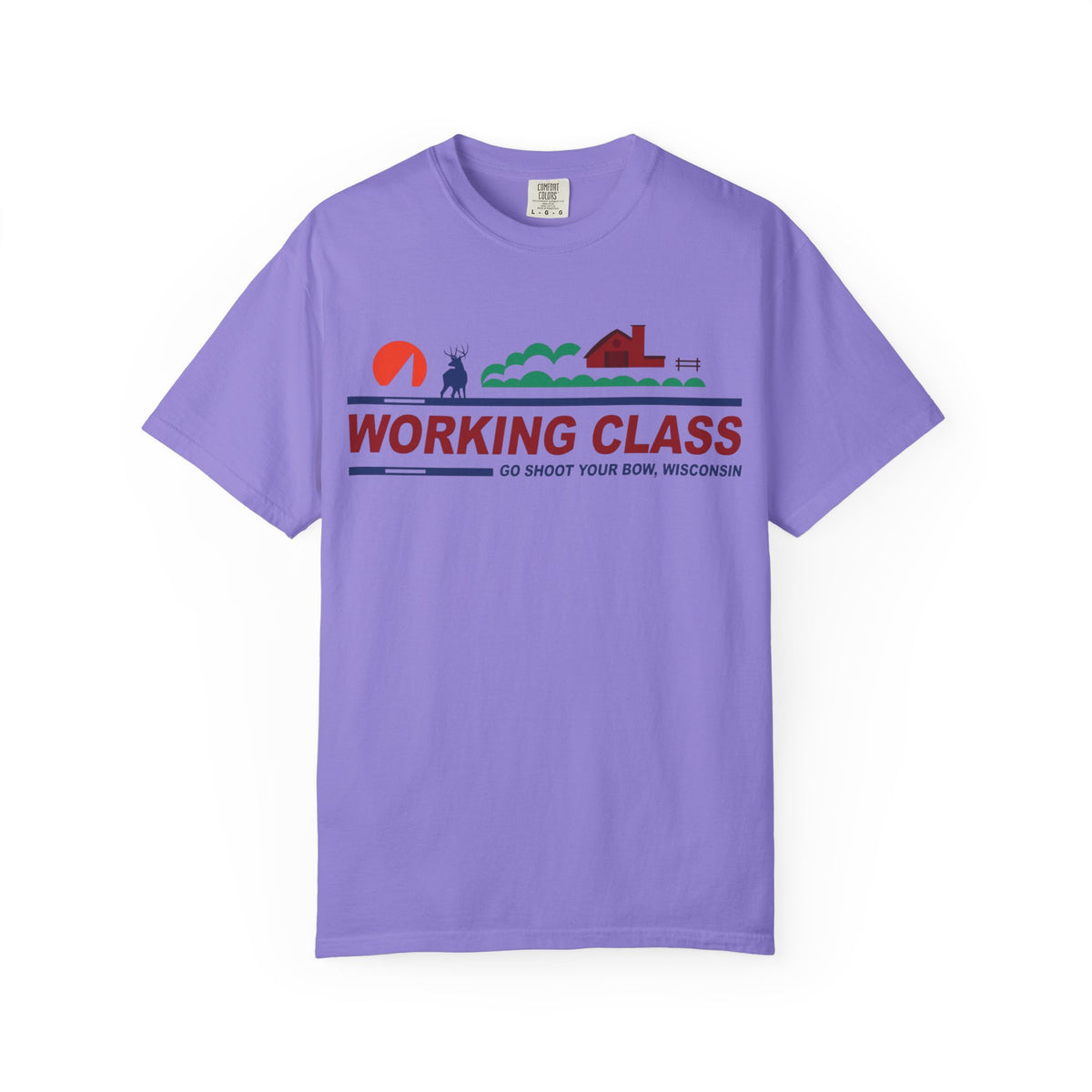 WCB Wisconsin Plate Tee