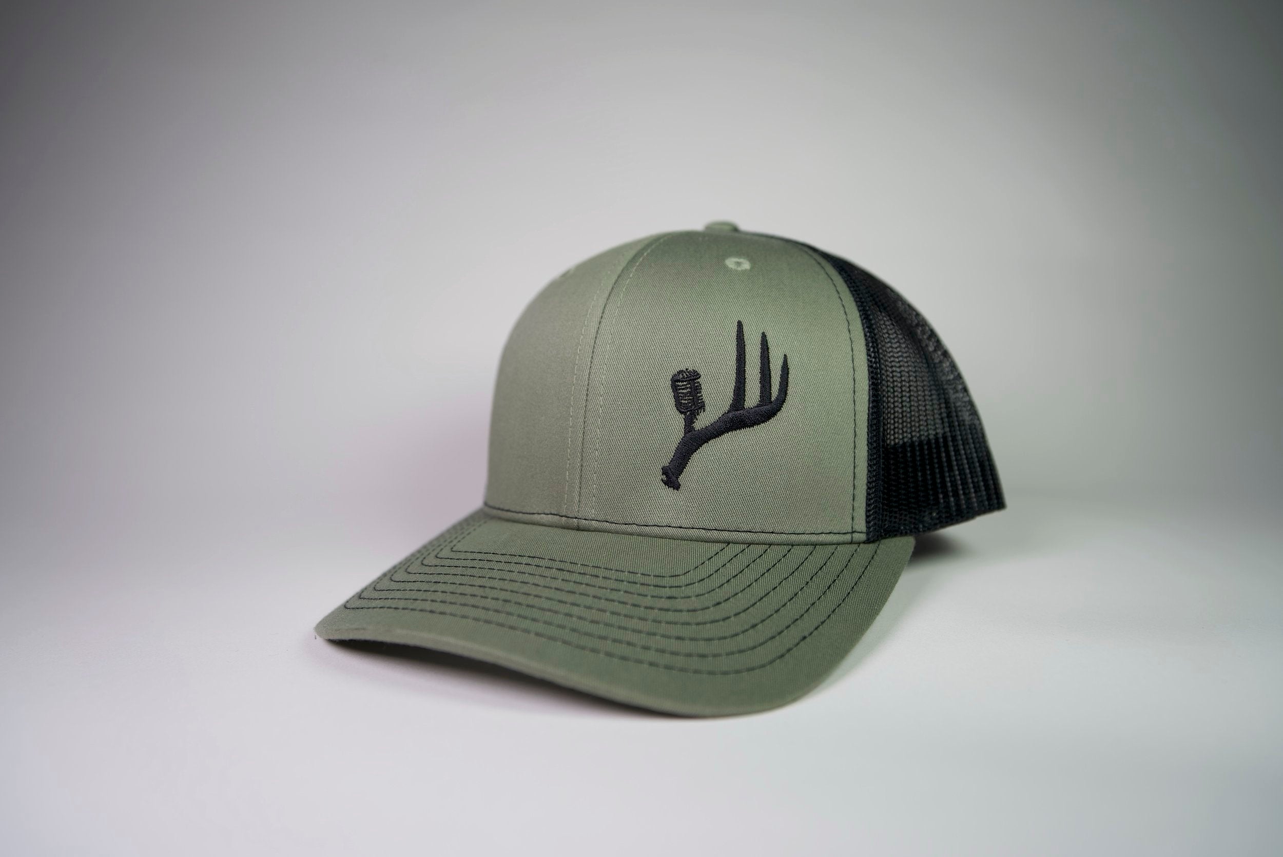 Forest Green / Black Snapback Hat