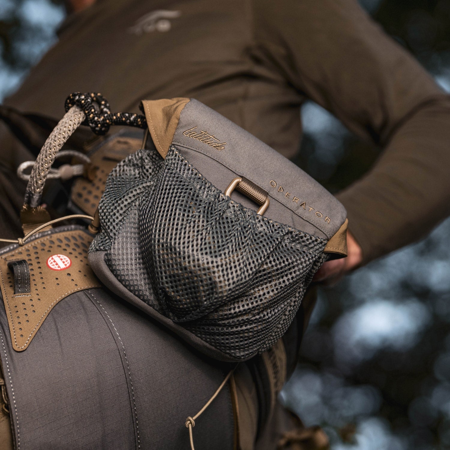 Operator Saddle Pouch - Gray