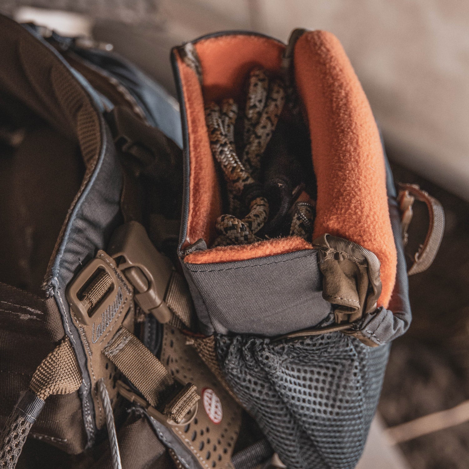 Operator Saddle Pouch - Gray
