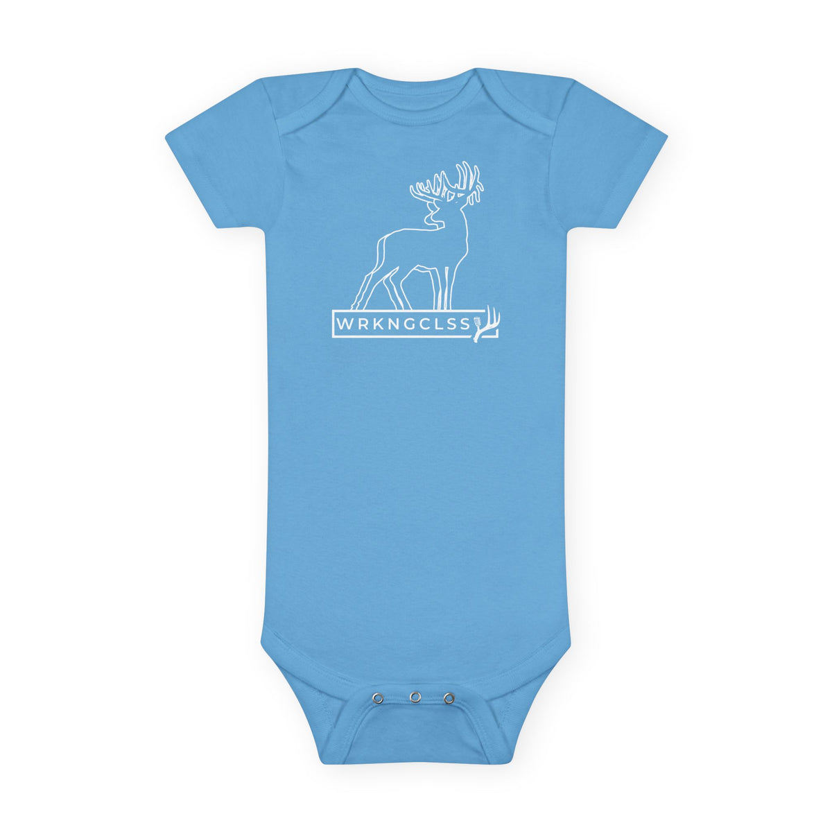 WCB Baby Short Sleeve Onesie (Grey, Blue, Pink)