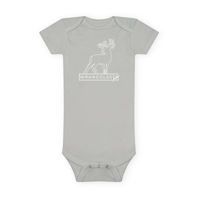 WCB Baby Short Sleeve Onesie (Grey, Blue, Pink)