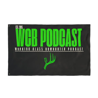 Double Sided WCB Logo Flag
