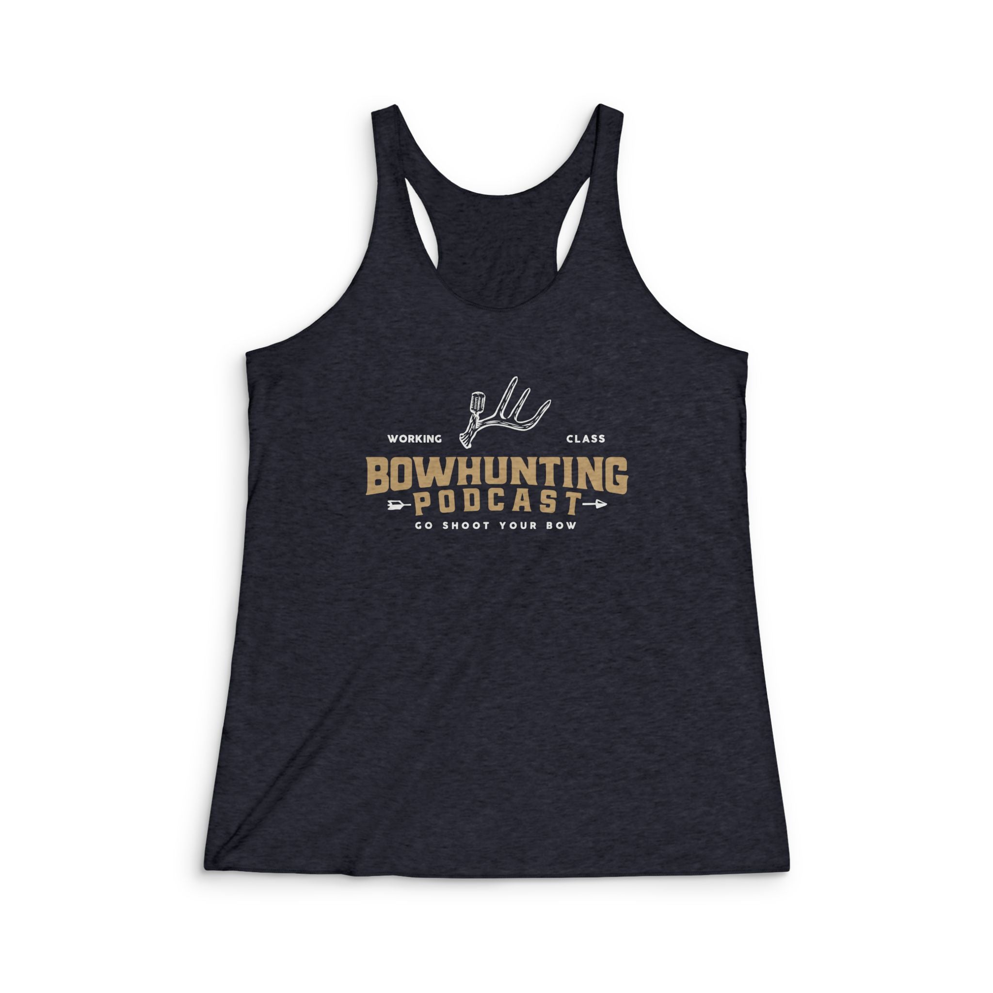 WCB "Bowhunting" Women's Tri-Blend Racerback Tank