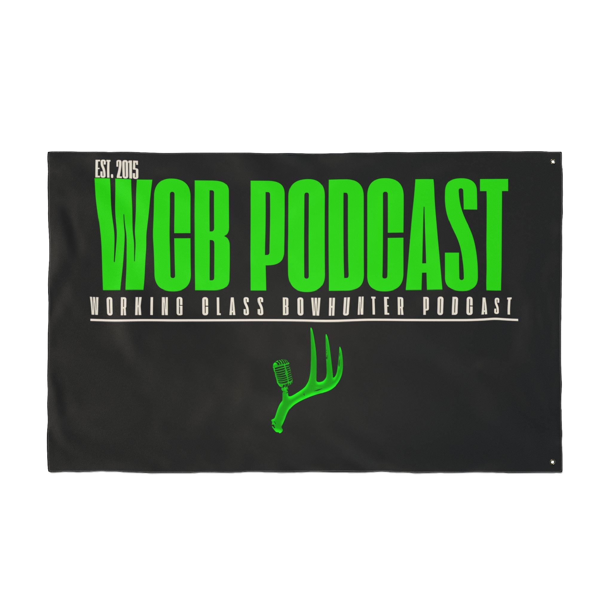 Double Sided WCB Logo Flag