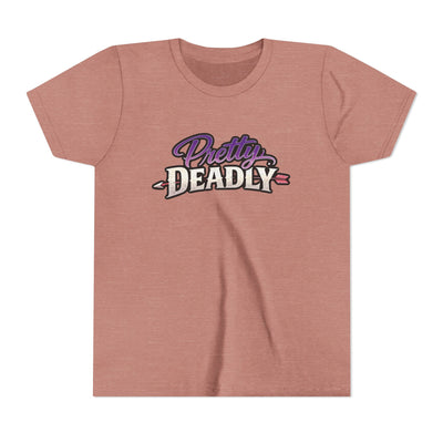 Youth Girls "Pretty Deadly" Sleeve Tee