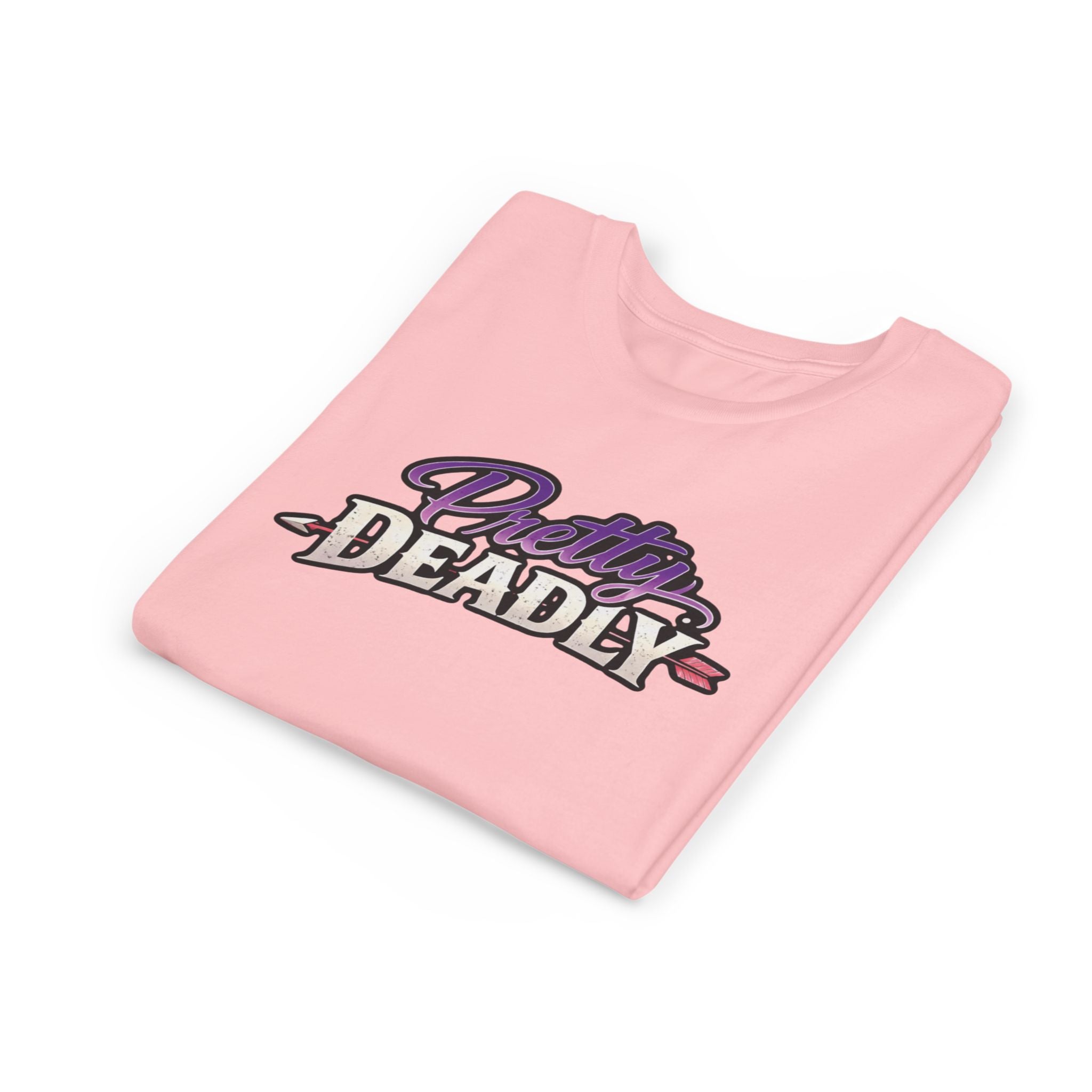 Youth Girls "Pretty Deadly" Sleeve Tee