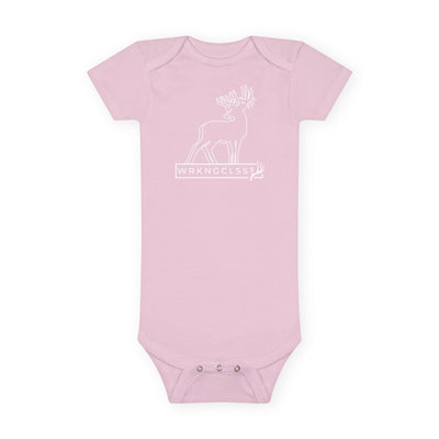 WCB Baby Short Sleeve Onesie (Grey, Blue, Pink)