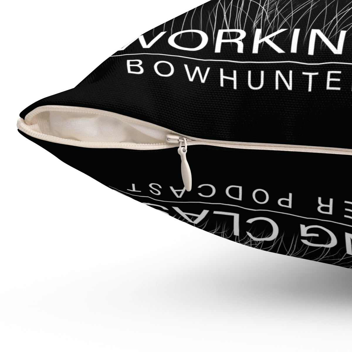 Drop Tine Camp Throw Pillow