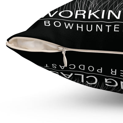 Drop Tine Camp Throw Pillow