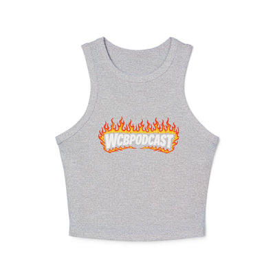 WCB Flame - Women's Micro Rib Racer Tank Top