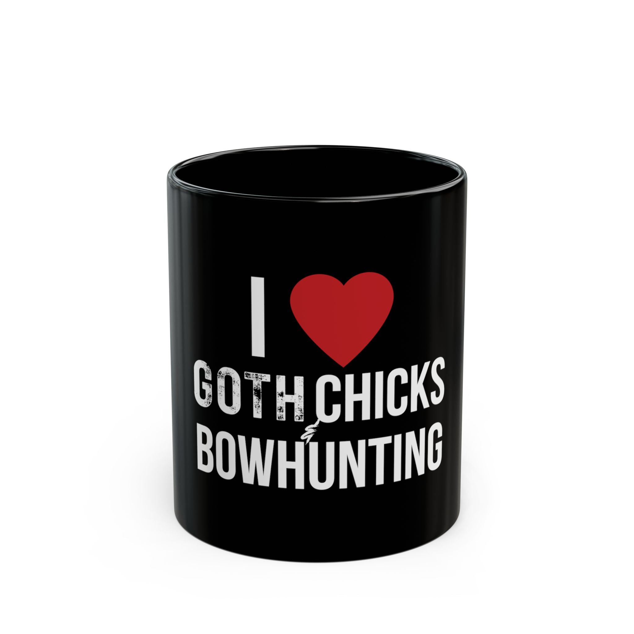 I Love Goth Chicks & Bowhunting Mug