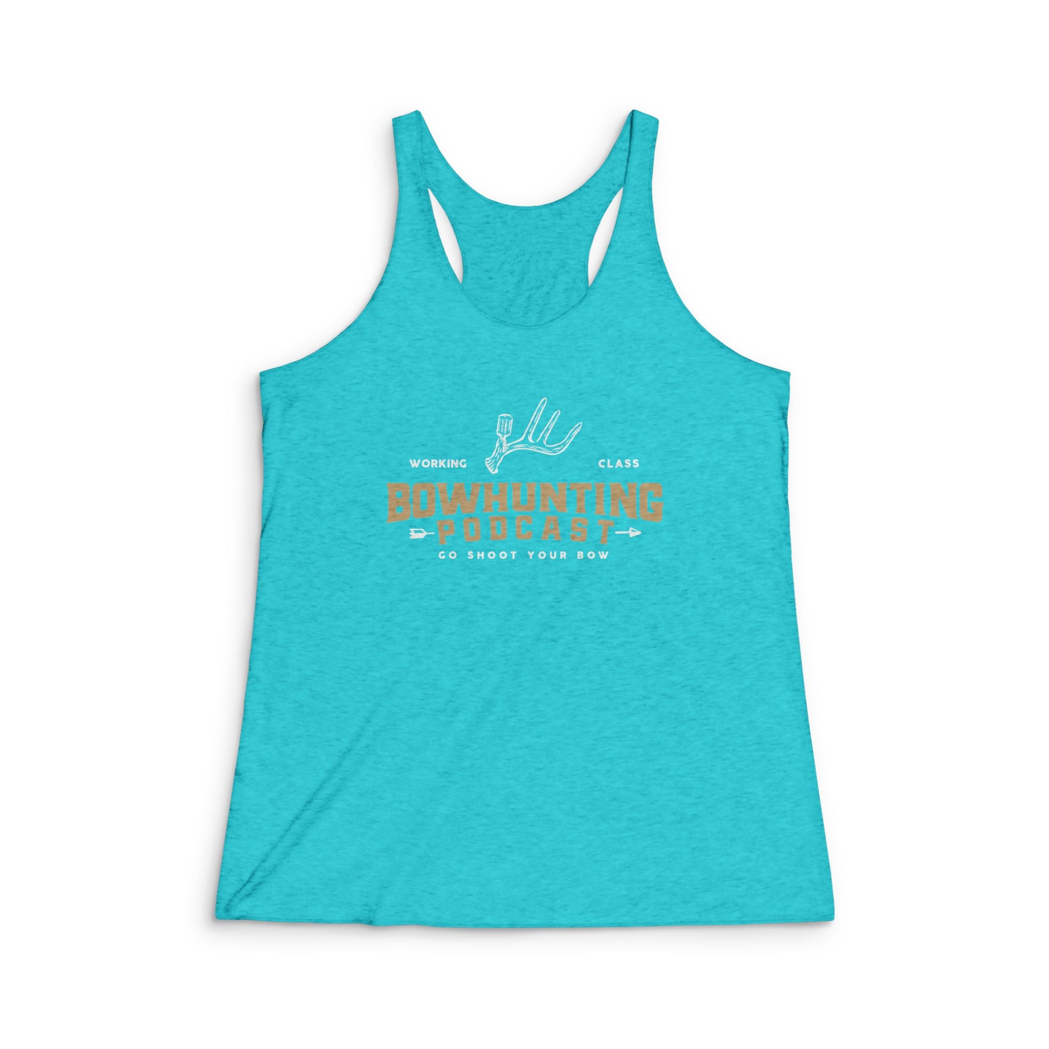 WCB "Bowhunting" Women's Tri-Blend Racerback Tank