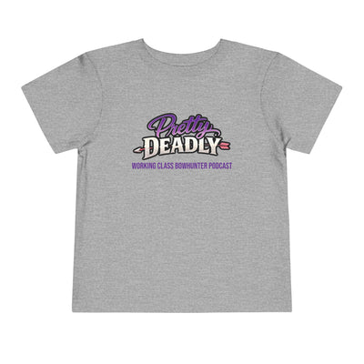 Girls Toddler "Pretty Deadly" Short Sleeve Tee