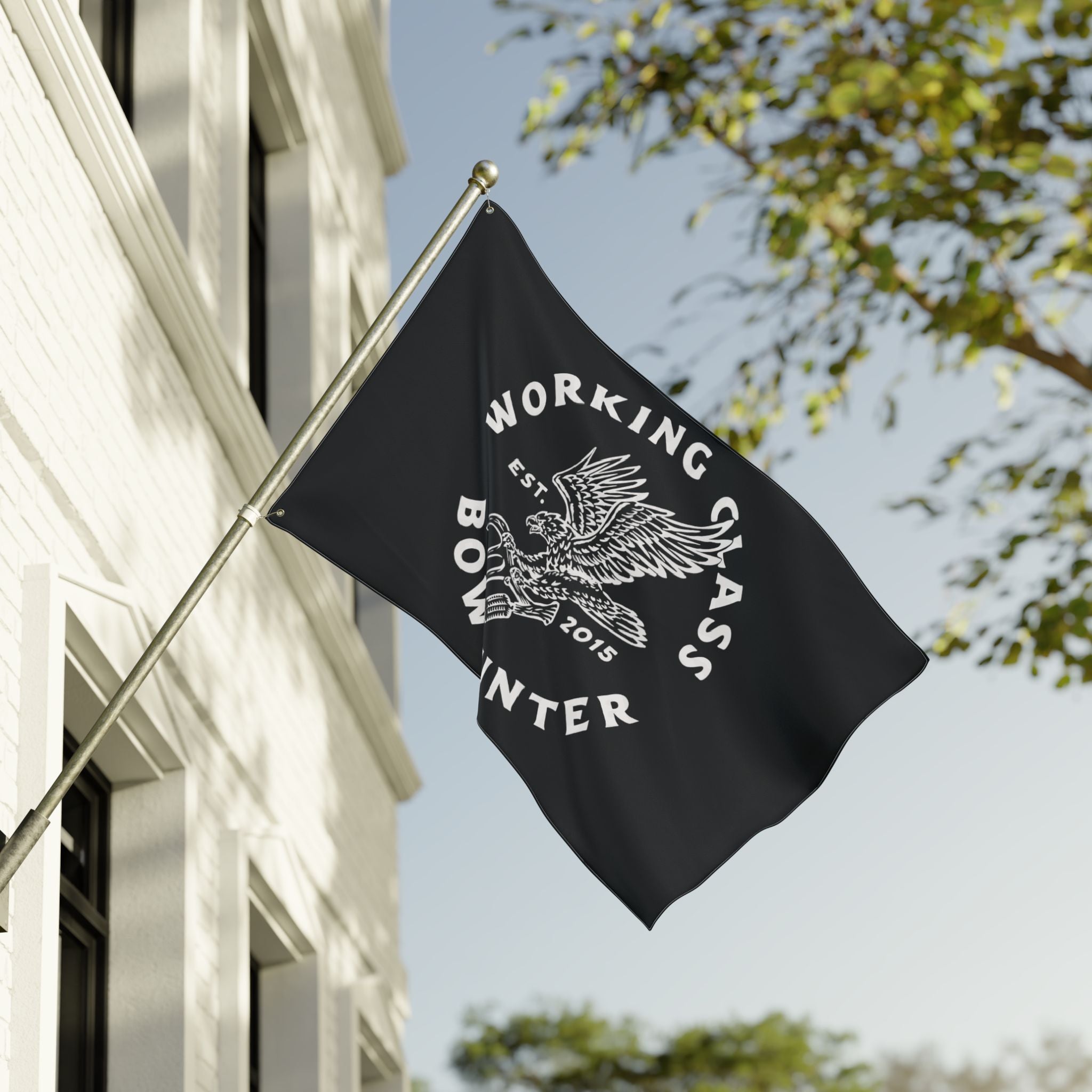 Double Sided WCB Eagle Flag
