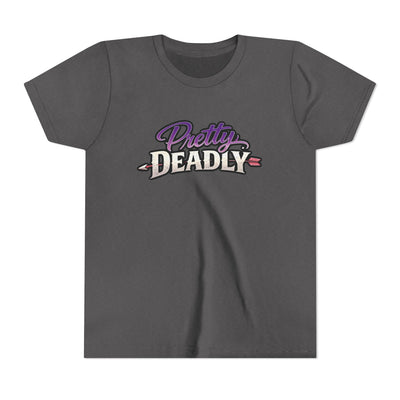 Youth Girls "Pretty Deadly" Sleeve Tee