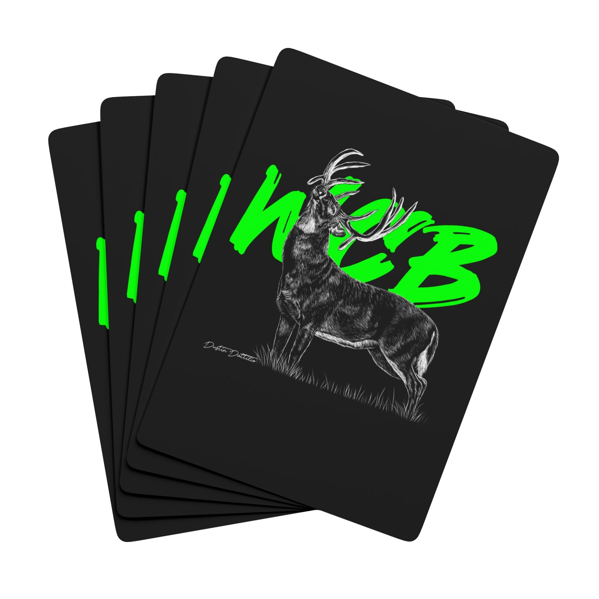 Poker Playing Cards (WCB / Dustin Dattilio Lip Curl Graphic)