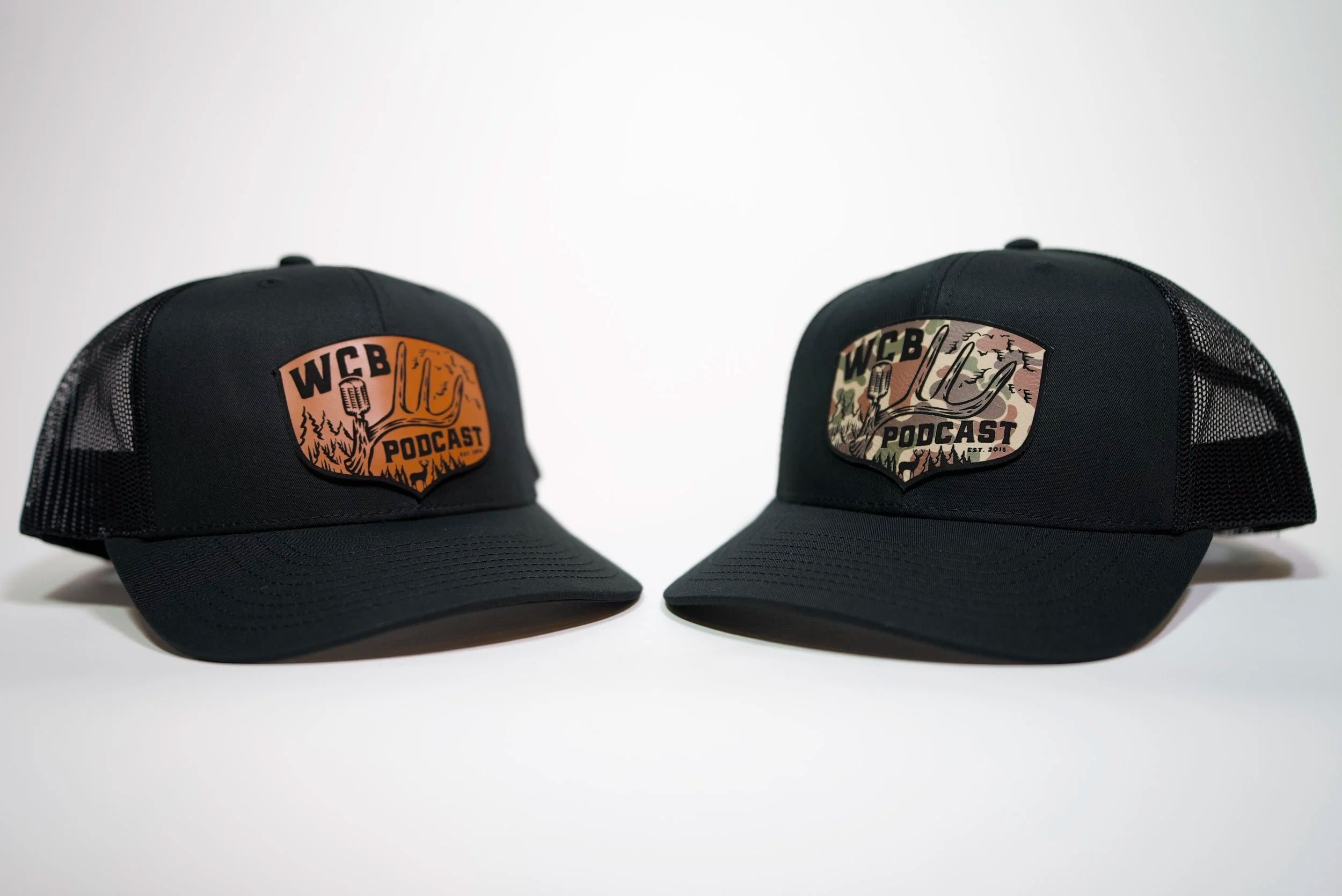 Leather Antler Patch Hat