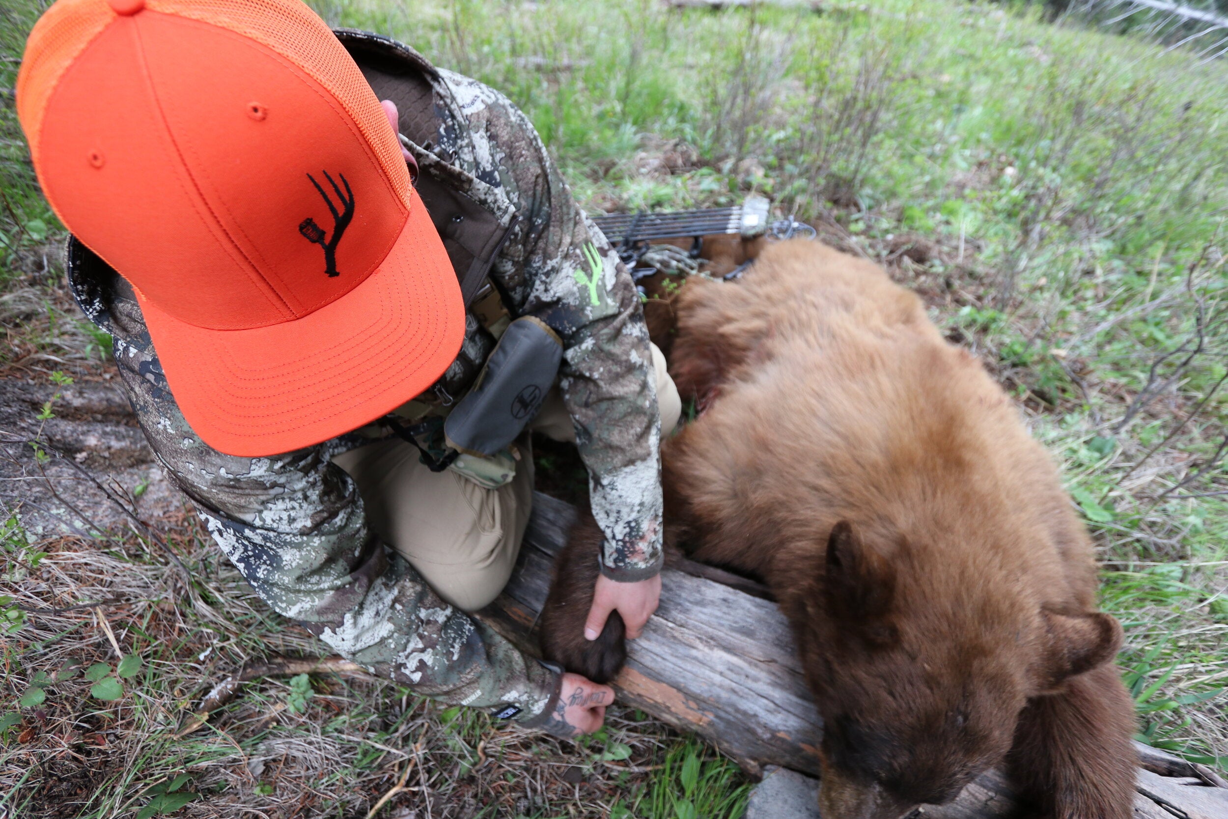 Blaze Orange WCB Logo Hat