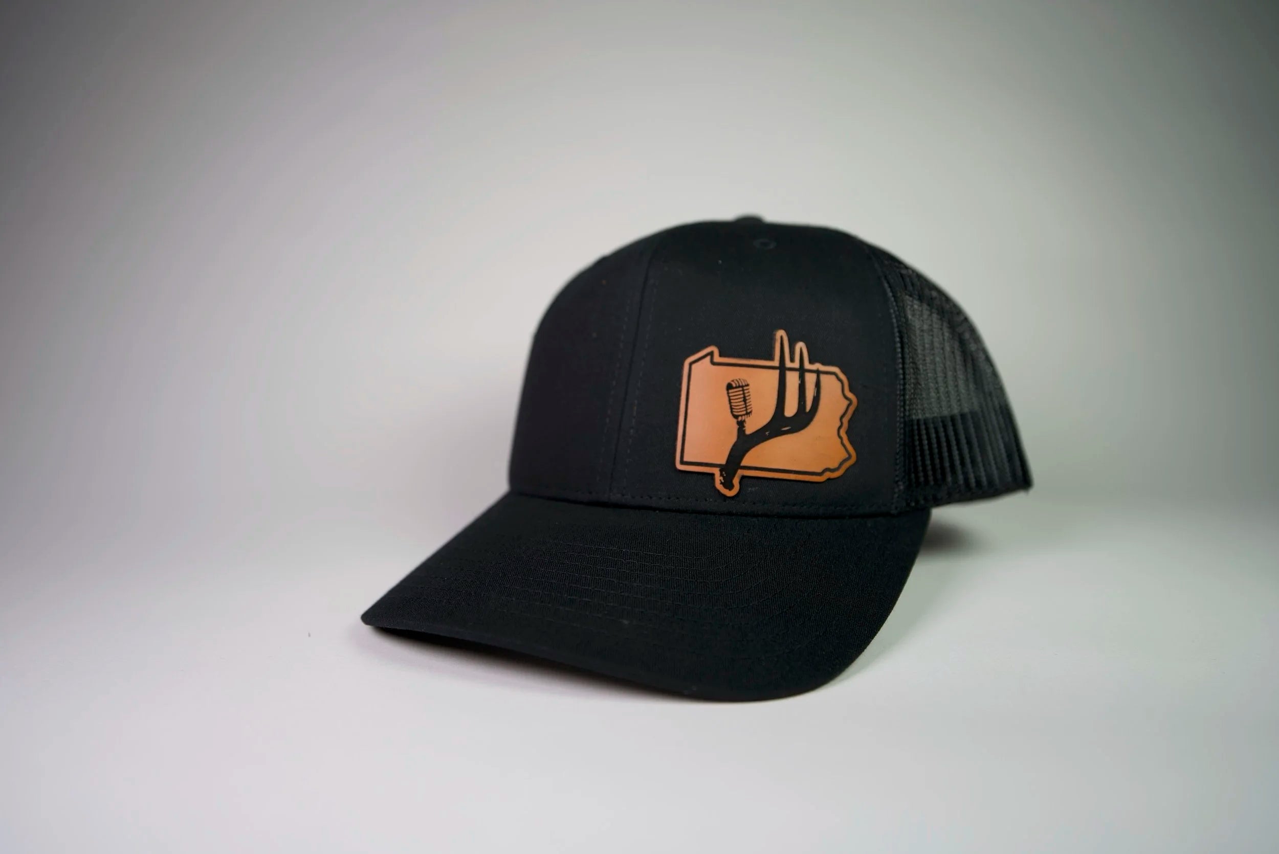 Leather State Patch Hats - WCB