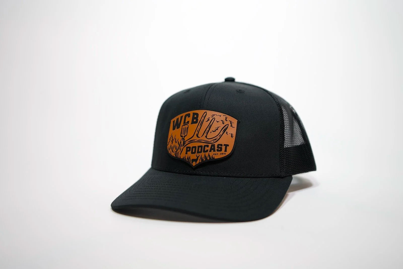 Leather Antler Patch Hat