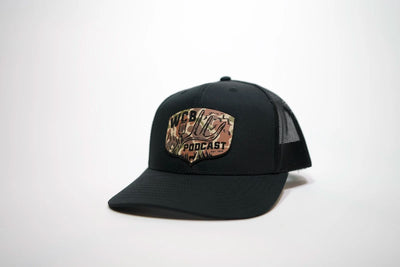Leather Antler Patch Hat