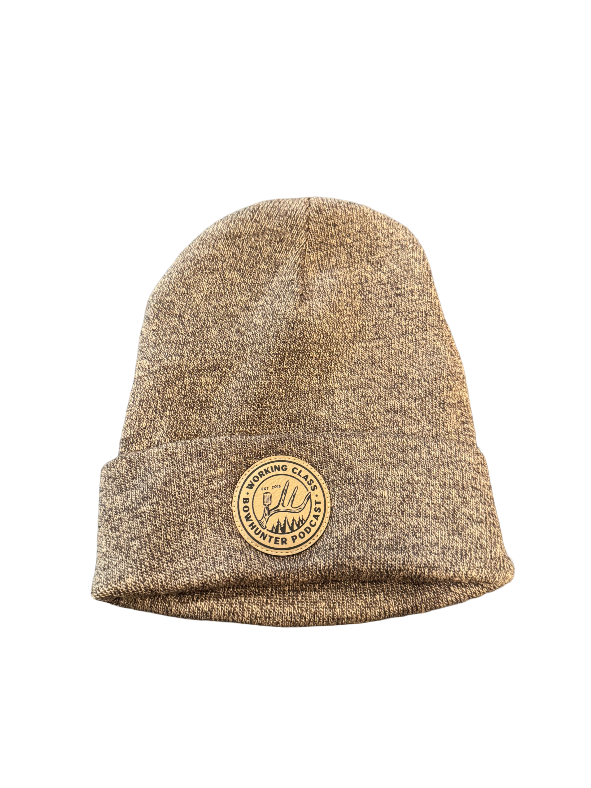 WCB Leather Patch Beanie