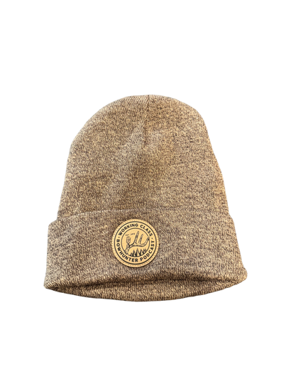 WCB Leather Patch Beanie