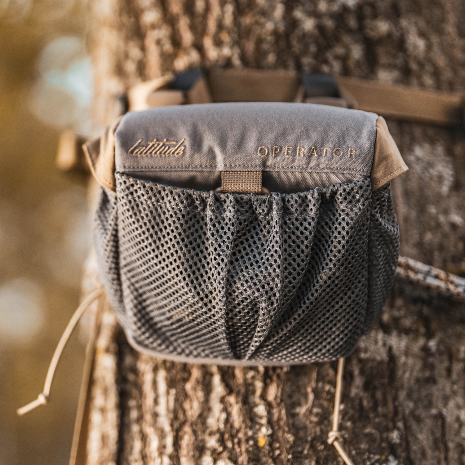 Operator Saddle Pouch - Gray