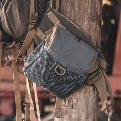 Operator Saddle Pouch - Gray