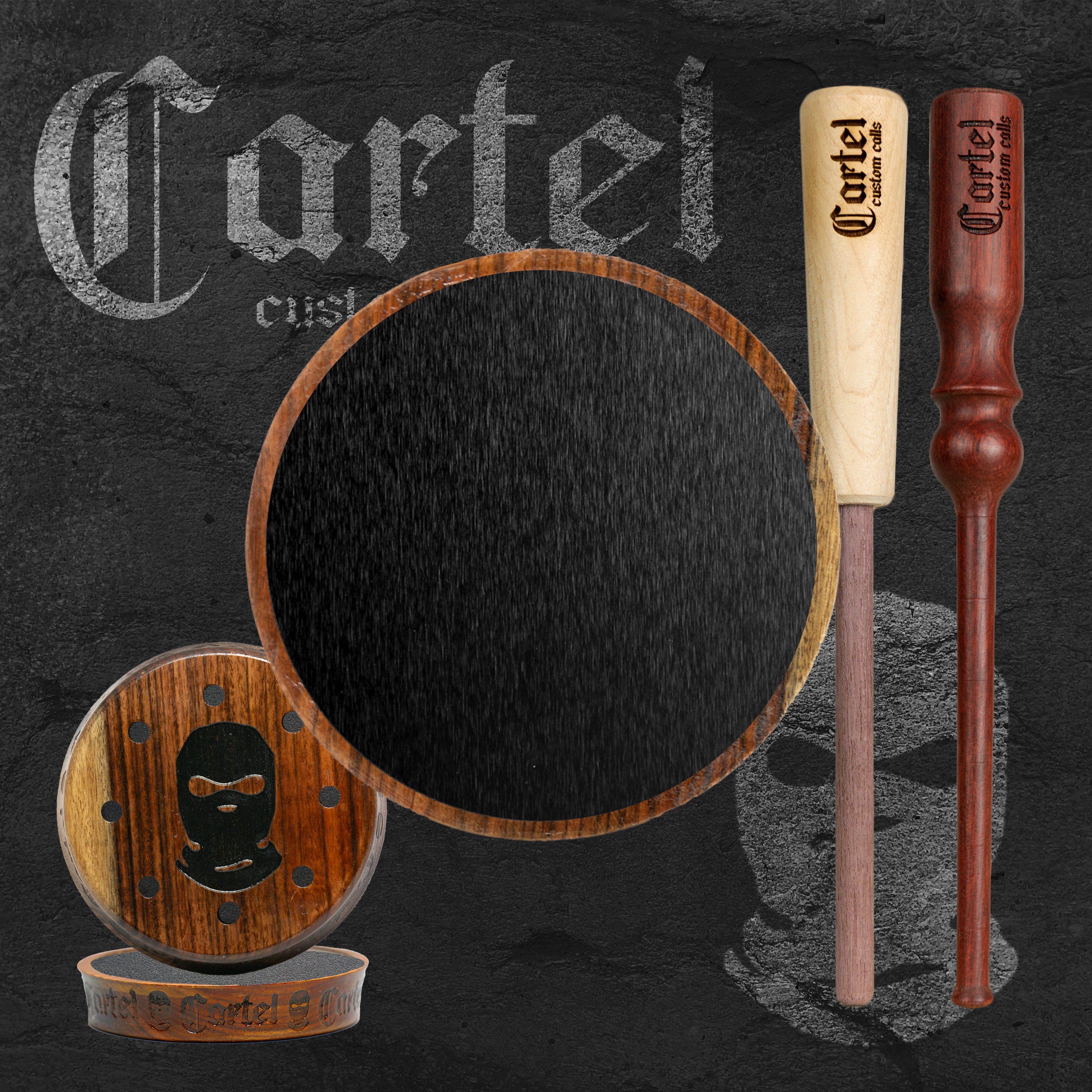 Small Batch No. 8 - Rosewood Black Annodized Aluminum